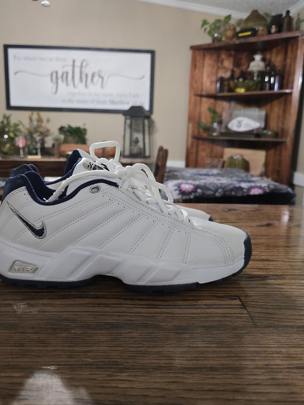 Vintage 2004 Nike Air Trainer ATD 305425-141 Men’s 9 White Navy